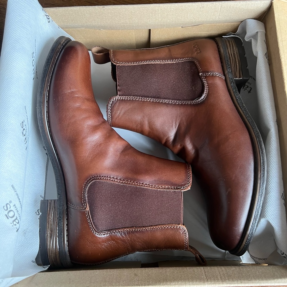 Taos Chelsea Tender Cognac Boot in Box